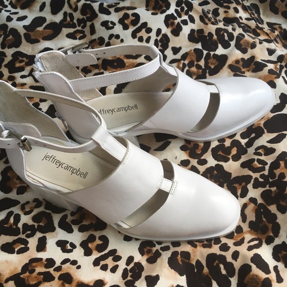 ✨Jeffrey Campbell✨Cut-out Boots Melina White 36 - Picture 2 of 8